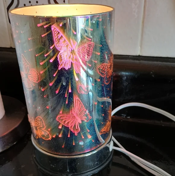 Flutter Butterflies Cello Electric Light & Wax Warmer - Picture 7 of 8